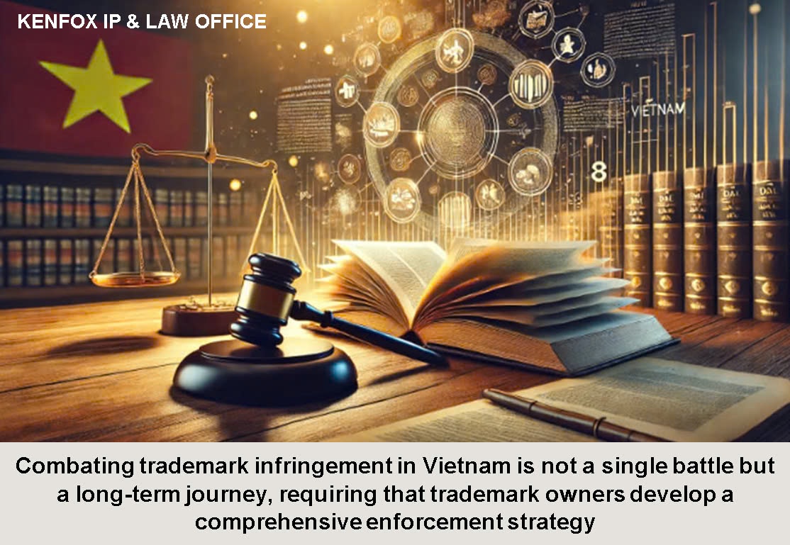 Even with a registered trademark and a favorable opinion from the Vietnam Intellectual Property Research Institute (VIPRI), winning a trademark infringement case is not guaranteed. IP disputes in Vietnam are becoming increasingly sophisticated and unpredictable, meaning there's always a risk of failure, even when the odds seem in your favor. To navigate this complexity, it's essential to develop a comprehensive IP protection and enforcement strategy that considers all potential risks. This approach helps minimize legal exposure and improves your chances of successfully combating IP infringement. With 15 years of experience handling complex IP cases, KENFOX IP & Law Office offers valuable analysis and insights, helping rights holders accurately assess issues from both legal and practical perspectives. This enables clients to make informed, timely decisions for effective enforcement and anti-infringement measures.