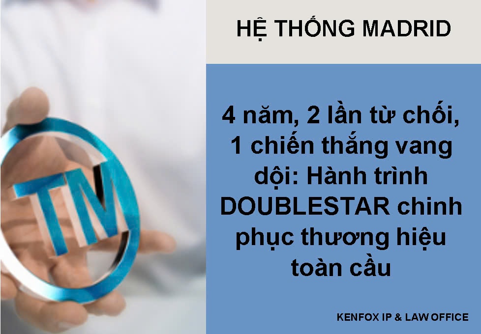 Hai lần bị từ chối bảo hộ tưởng chừng đã đặt dấu chấm hết cho nỗ lực đăng ký bảo hộ nhãn hiệu “CrossLeader” khi Đăng ký Nhãn hiệu Quốc tế của DOUBLESTAR GROUP CO. LTD, một công ty lốp xe niêm yết thuộc sở hữu nhà nước Trung Quốc, theo Hệ thống Madrid chỉ định bảo hộ tại Campuchia liên tục bị từ chối. Tuy nhiên, bằng sự kiên trì và chiến lược pháp lý đúng đẵn, KENFOX IP & Law Office đã đồng hành cùng DOUBLESTAR lật ngược tình thế, tạo nên bước ngoặt quan trọng, đảo ngược thành công quyết định từ chối của Cục SHTT Campuchia, đảm bảo an toàn cho các hoạt động đầu tư của DOUBLESTAR tại Campuchia.