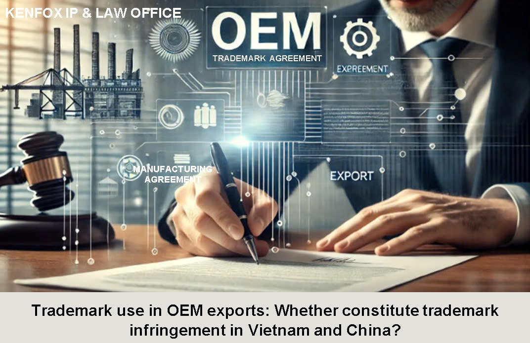 The production of goods bearing trademarks that are identical or confusingly similar to those of others for export is a controversial issue in the field of intellectual property (IP). In both China and Vietnam, the production of goods bearing foreign trademarks for export under the OEM (Original Equipment Manufacturer) model has become prevalent in recent years. Foreign commissioning parties enter into processing contracts with domestic manufacturers to produce goods bearing their trademarks for export. However, in many cases, the trademarks affixed to the goods for export are identical or confusingly similar to a registered trademark in the domestic market. Whether the use of a trademark that is identical or confusingly similar to that of another person in the production process for export constitutes an IP infringement, especially when these products are not circulated in the domestic market, is a complex question. The judgments from Chinese courts and legal practices in Vietnam have brought multi-faceted, complex, and noteworthy perspectives for stakeholders, especially IP rights holders.