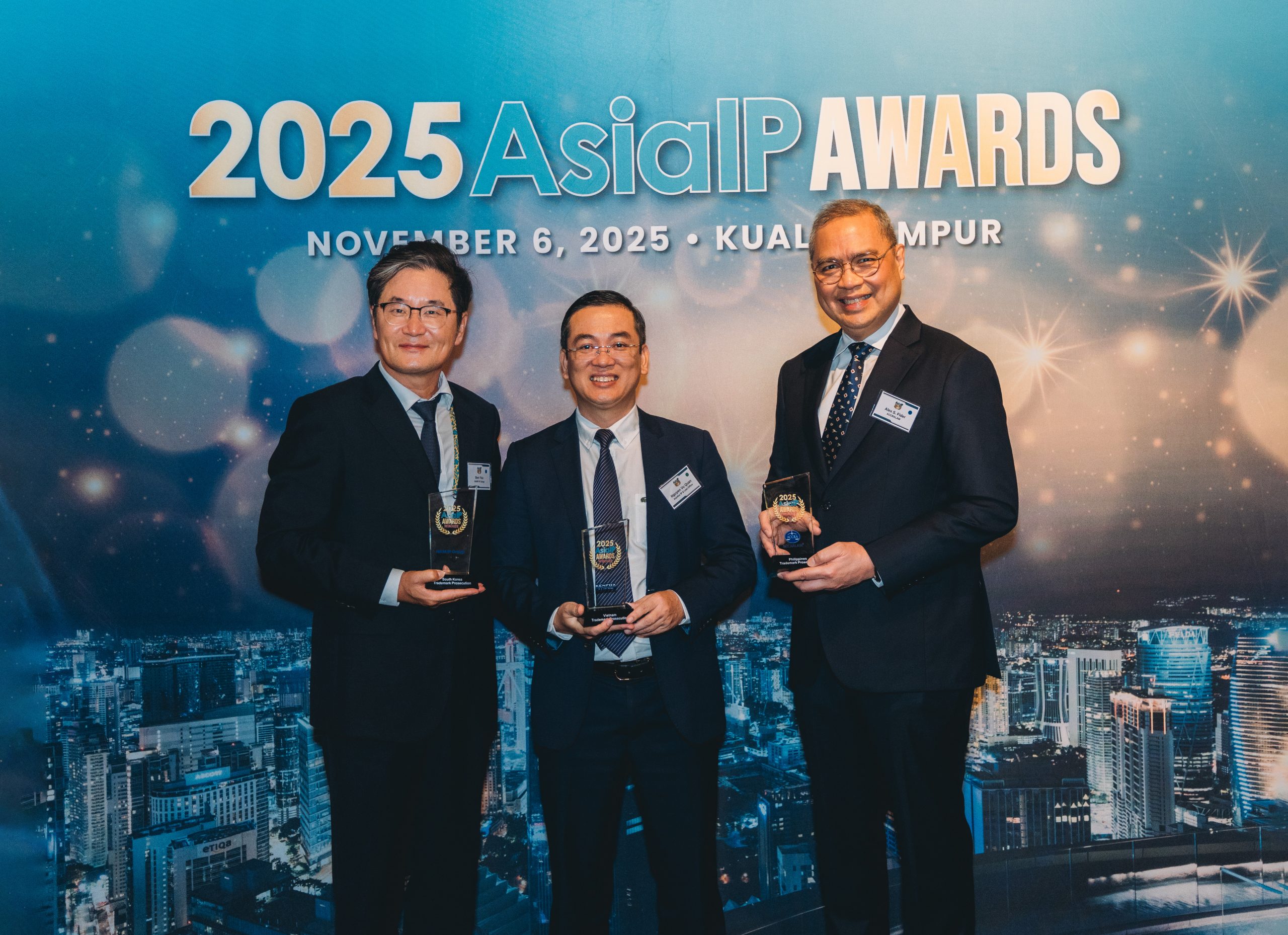 Kenfox at the Asia IP Awards